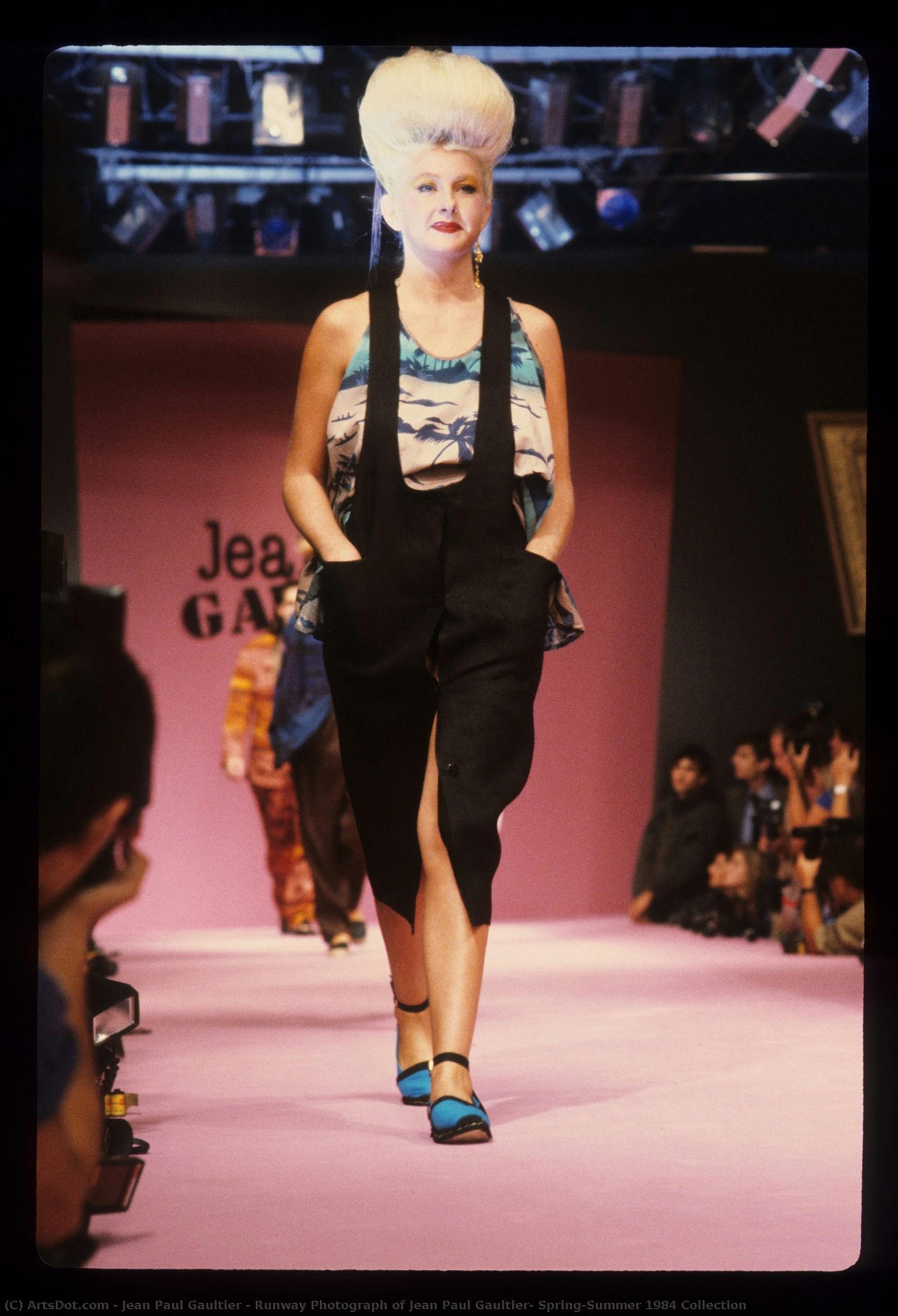 Runway Photograph Of Jean Paul Gaultier, Spring/summer 1984 Collection — Jean Paul Gaultier