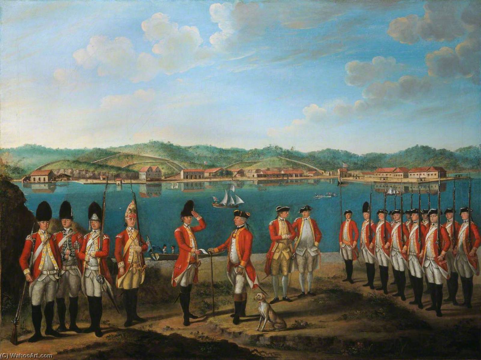 Lieutenant Colonel Robert Watson, C.1769 — Giuseppe Chiesa