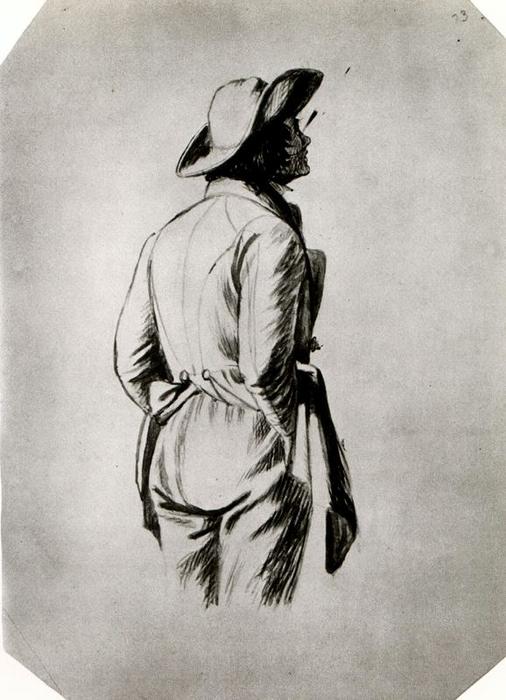 Study Of A Figure 46 — George Caleb Bingham
