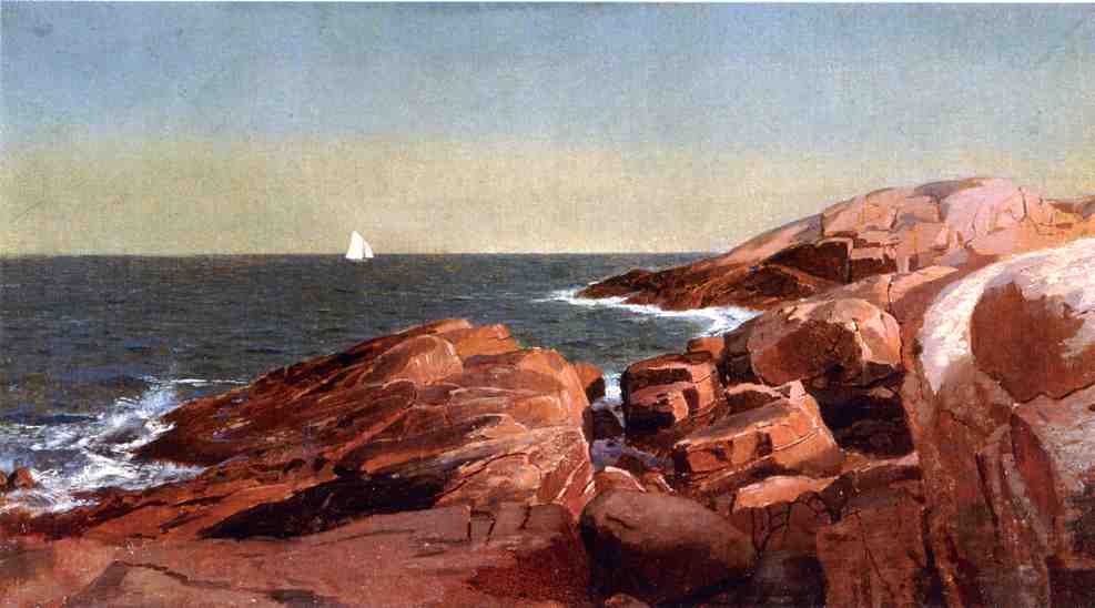 Rocks At Narragansett 1 — Уильям Стэнли Хаселтин