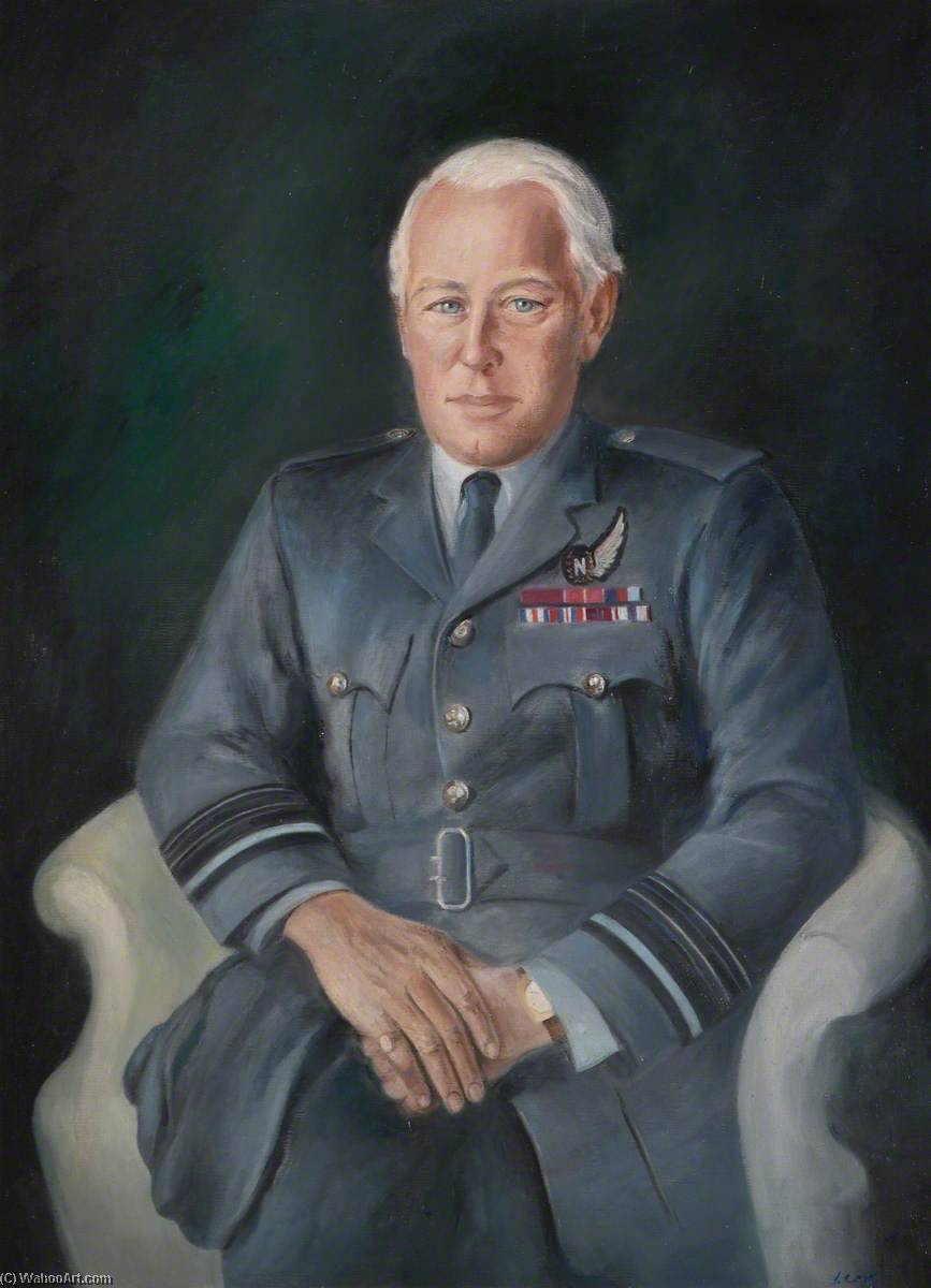 Falklands Portraits Air Marshall In Service Dress — Caroline Hobart