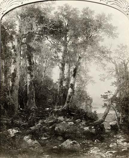The Edge Of The Forest, (painting) — Asher Brown Durand