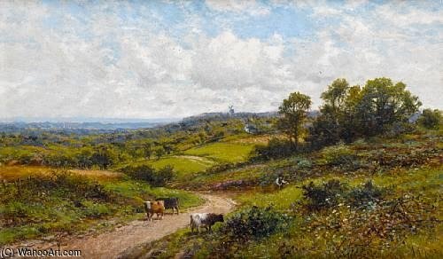 A View In Sussex — Alfred I Glendening
