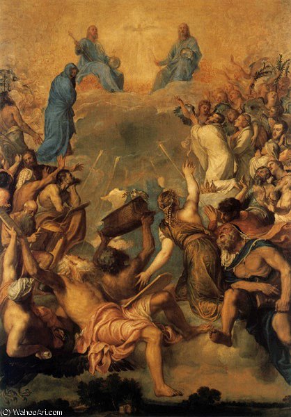 Adorazione Della Trinità (la Gloria), - (346x2) — Titian