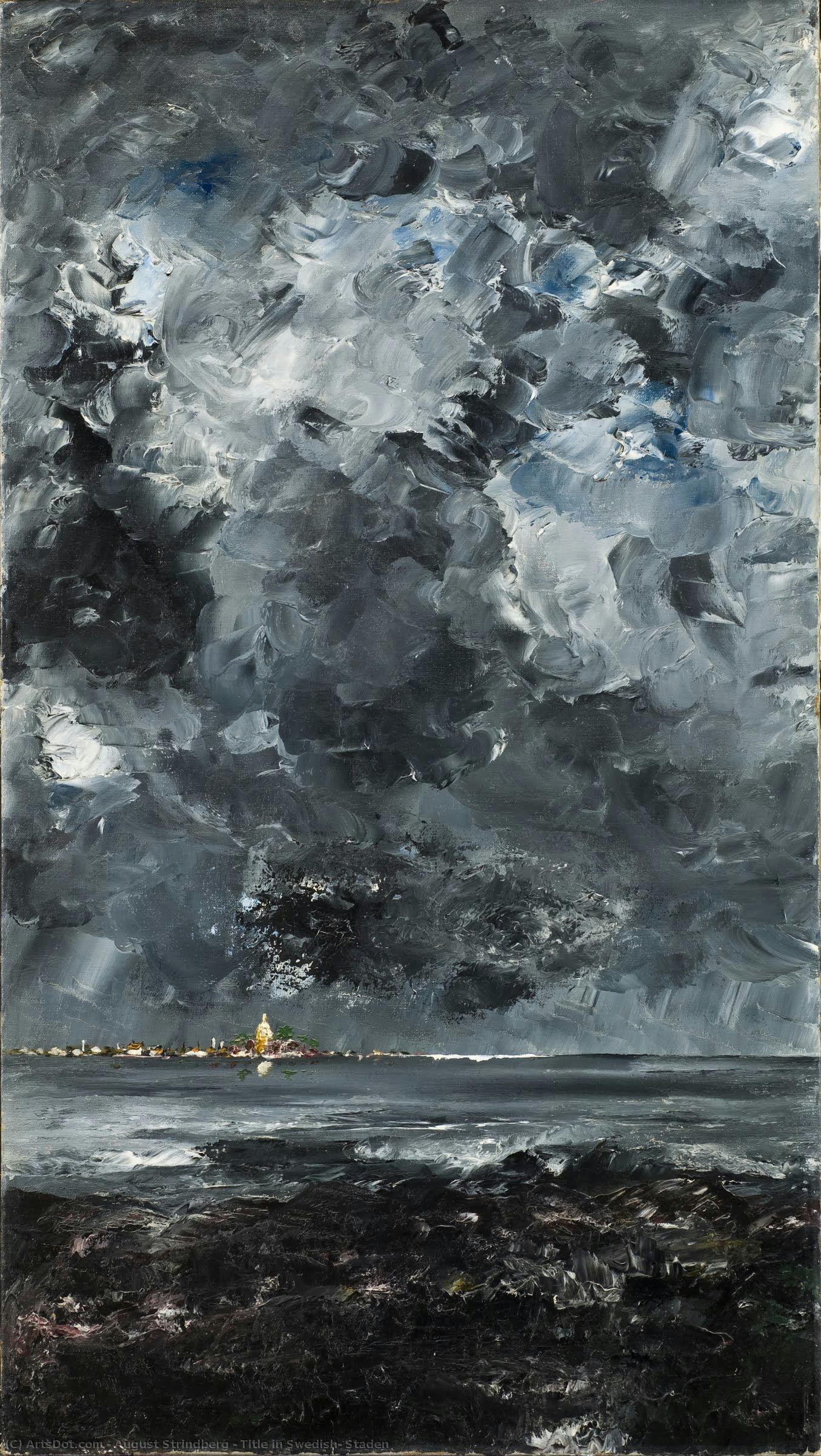 Title In Swedish: Staden — August Strindberg