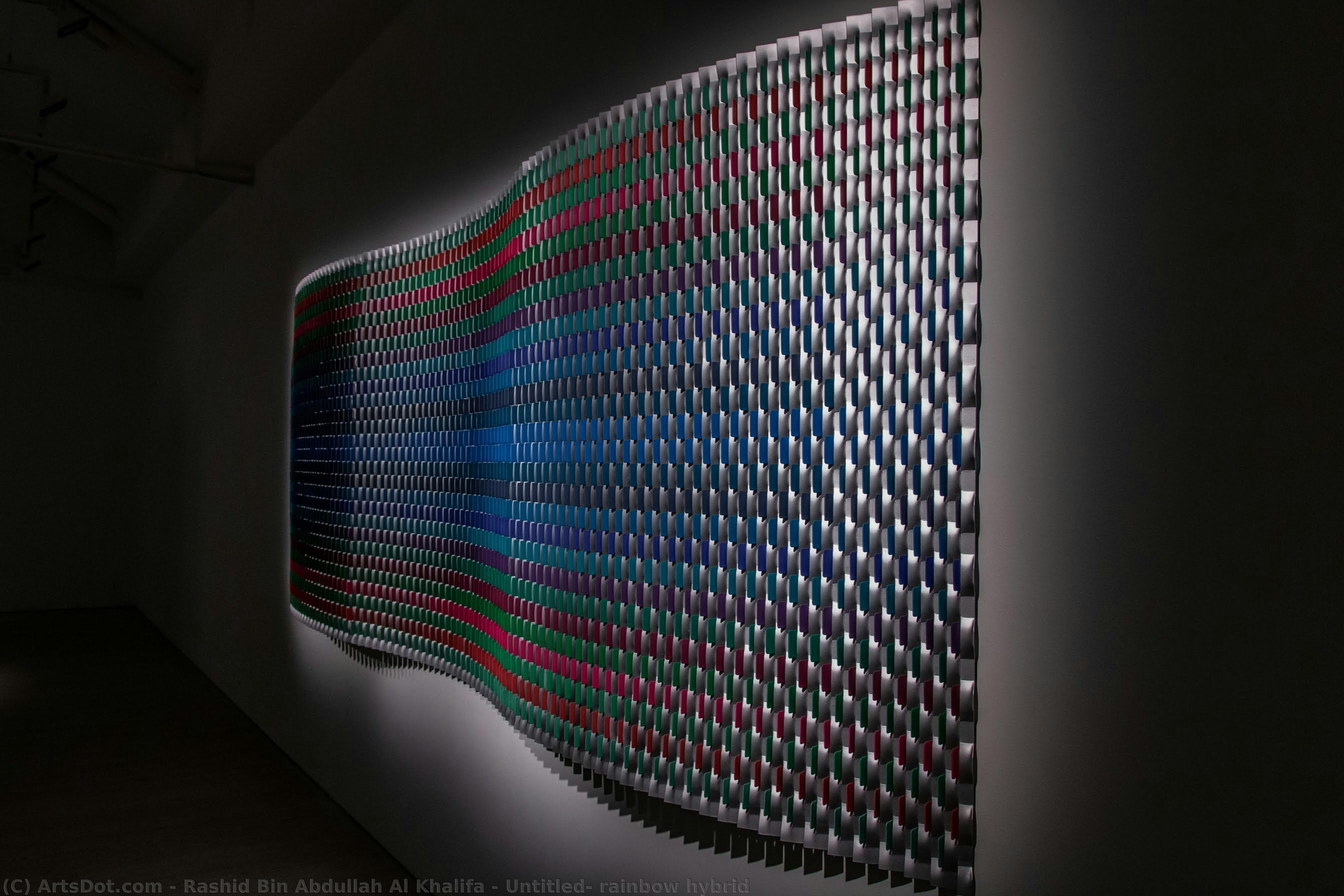 Untitled, Rainbow Hybrid — Rashid Bin Abdullah Al Khalifa