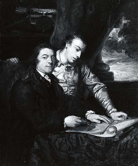 James N. And James F. Paine, (painting) — George Peter Alexander Healy