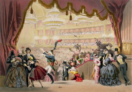 Ball At The Opera — Eugene Charles Francois Guerard