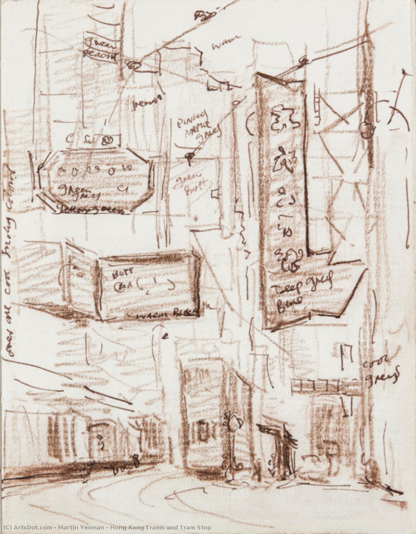 Hong Kong Trams And Tram Stop — Martin Yeoman