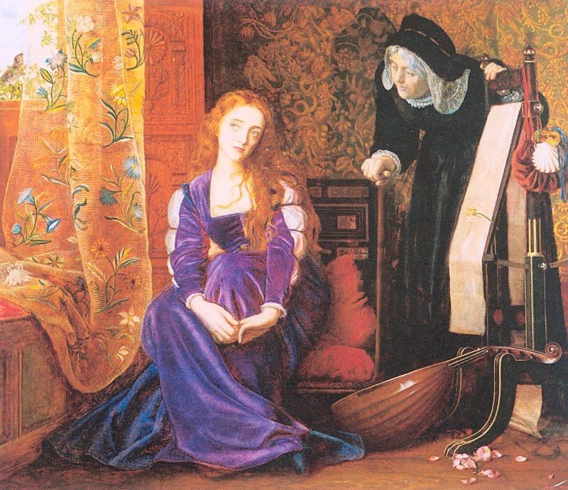 The Pained Heart (aka Sigh No More, Ladies, Sigh No More'')'' — Arthur Hughes