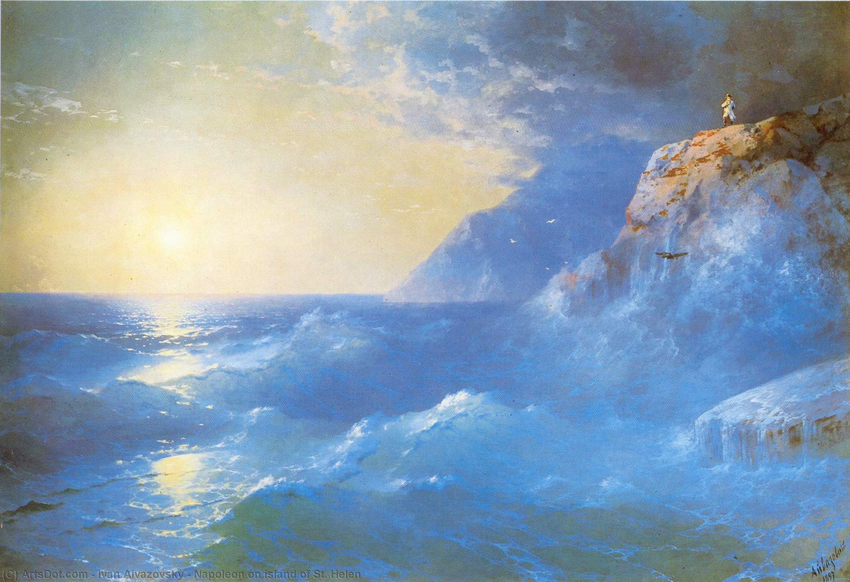 Napoleon On Island Of St. Helen — Iwan Aiwazowski