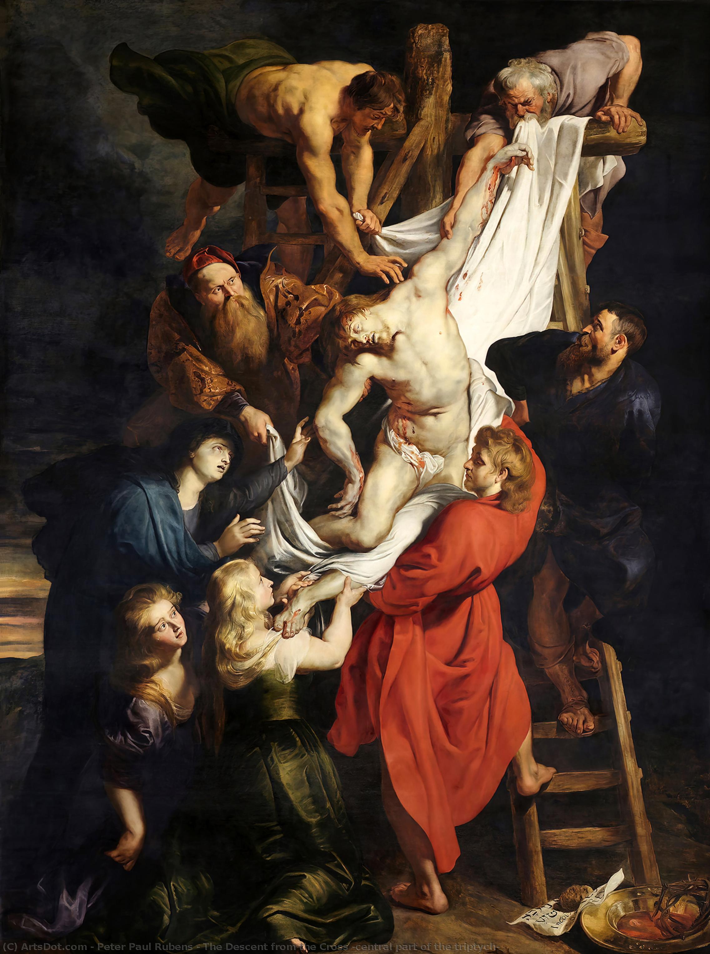 El Descenso De La Cruz — Pedro Pablo Rubens