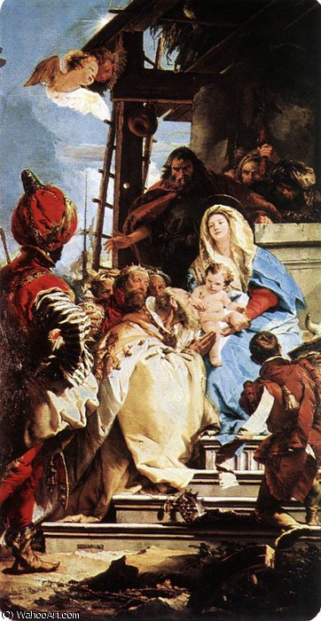 Adoration Of The Magi — Giambattista Tiepolo