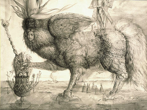 The Spirit Of Mercury — Ernst Fuchs