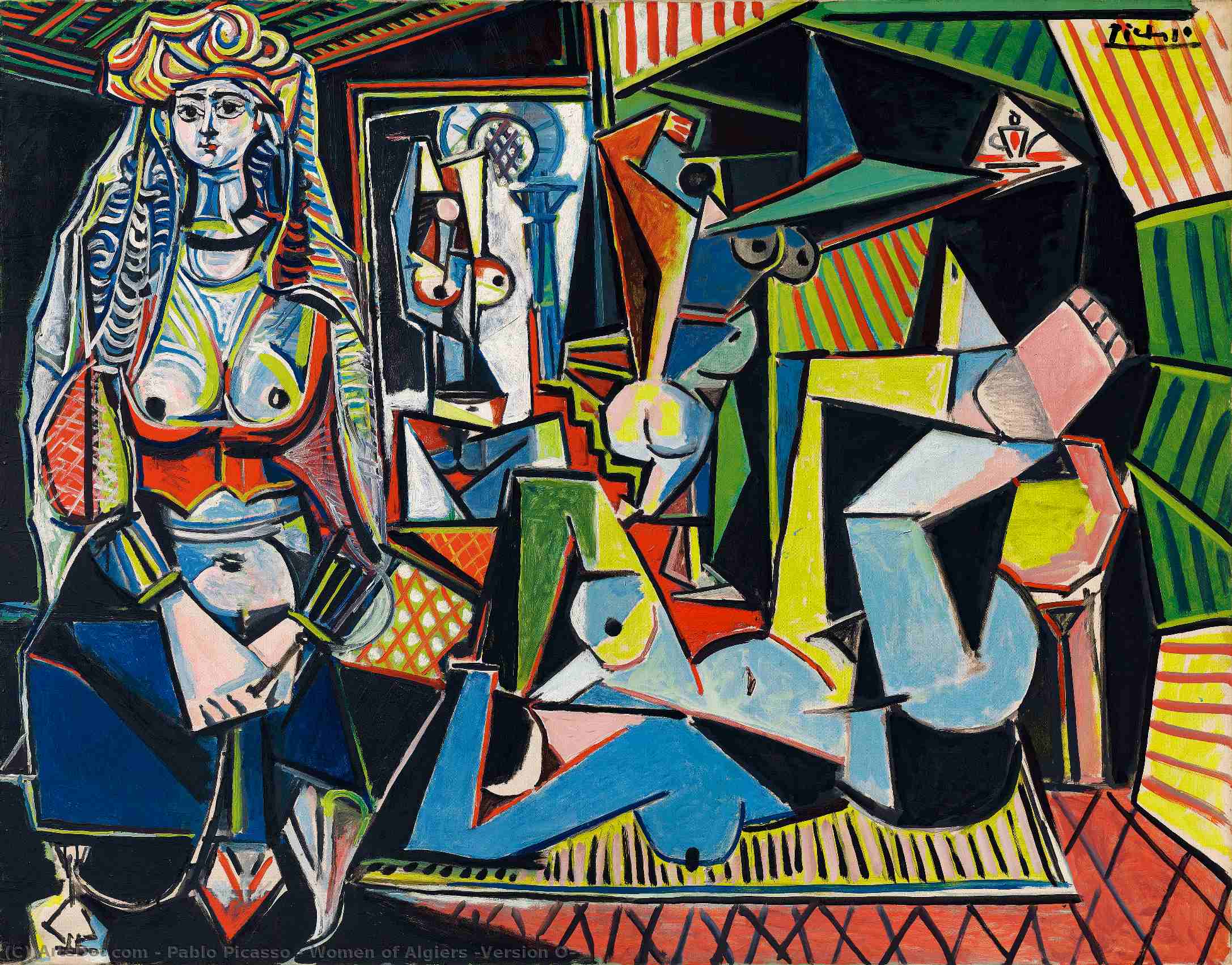 Women Of Algiers (version O) — Pablo Picasso
