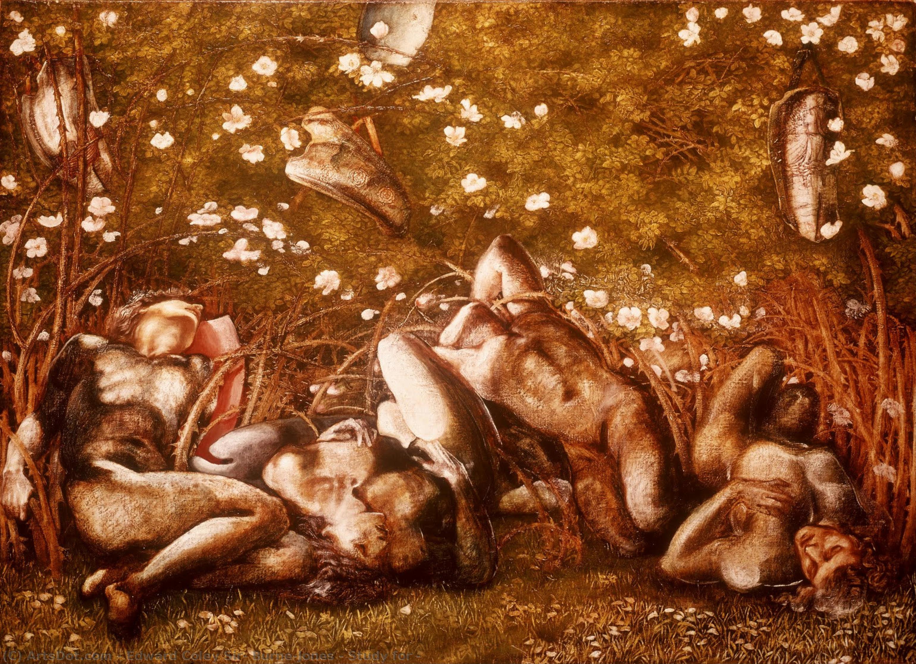 Estudio Para — Edward Coley Burne-jones