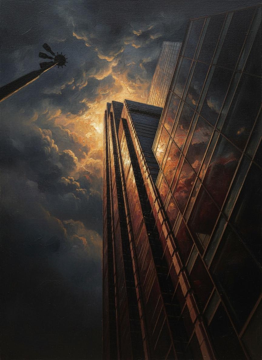 Ascension Of The Gilded Monolith — Matthieu Fournier
