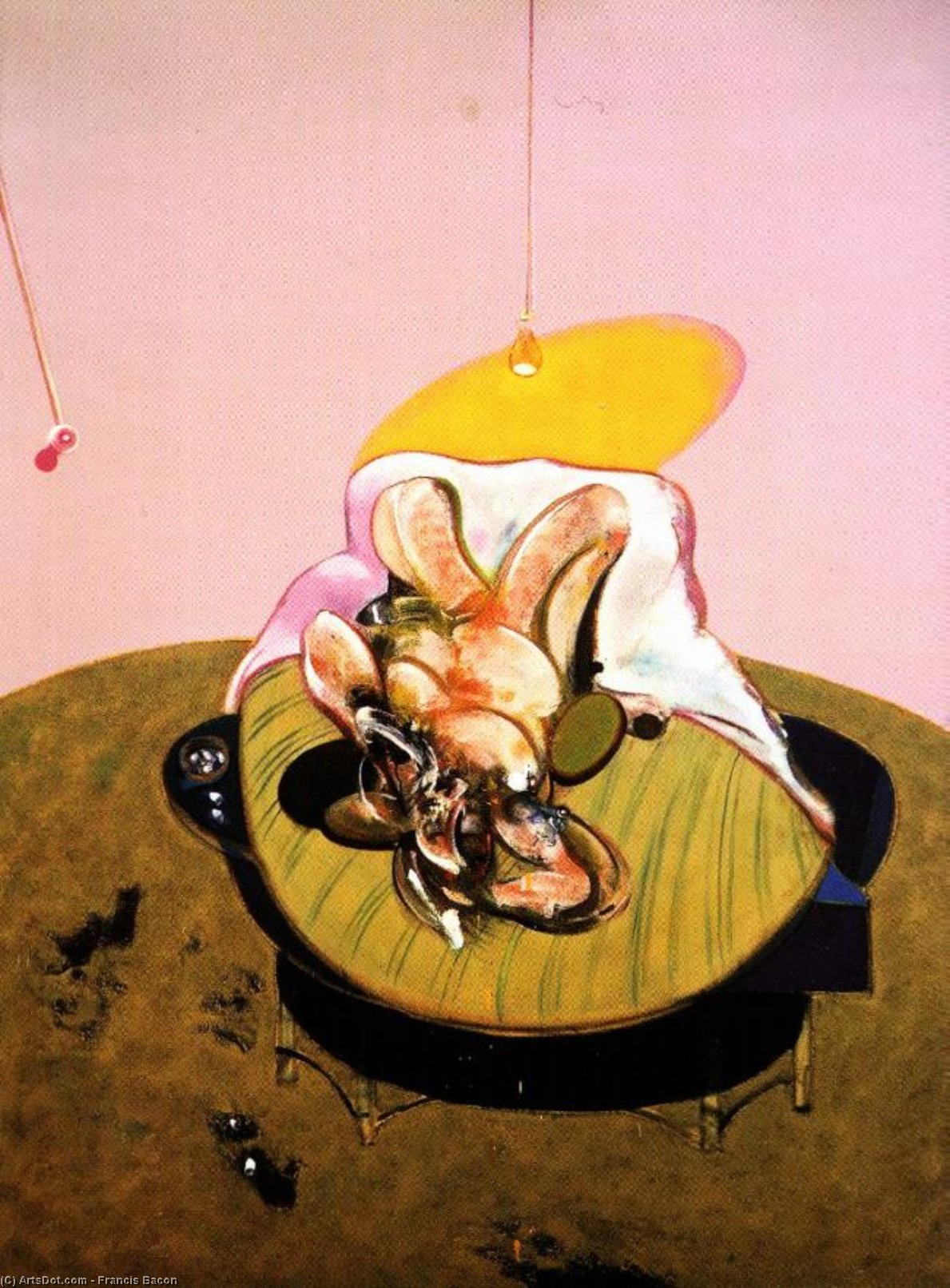 Lying Figure, 1969 — フランシス・ベーコン