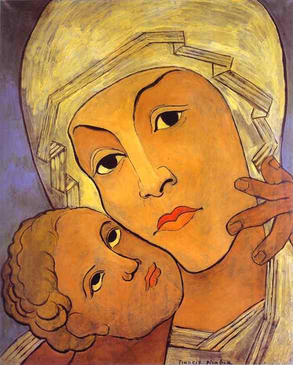 Virgen Con Niño — Francis Picabia
