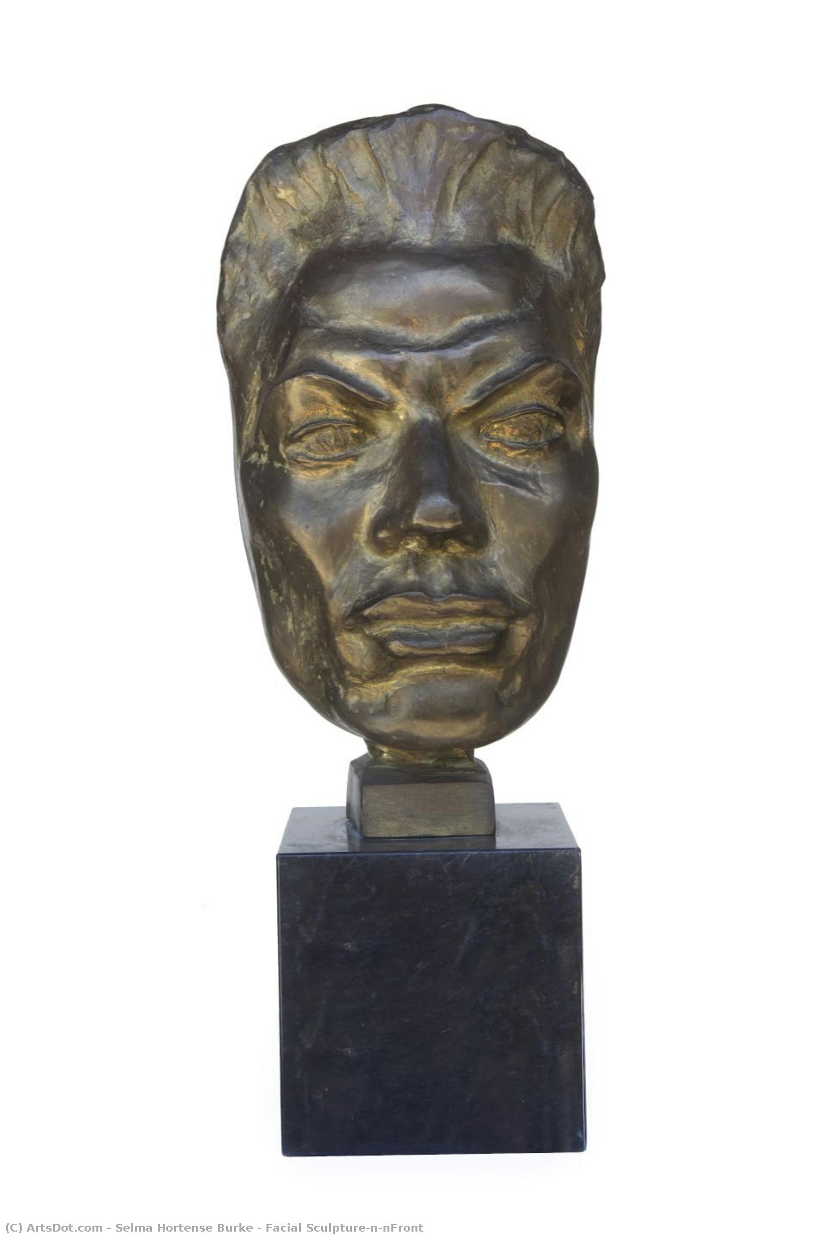 Facial Sculpture\n\nfront — Selma Hortense Burke