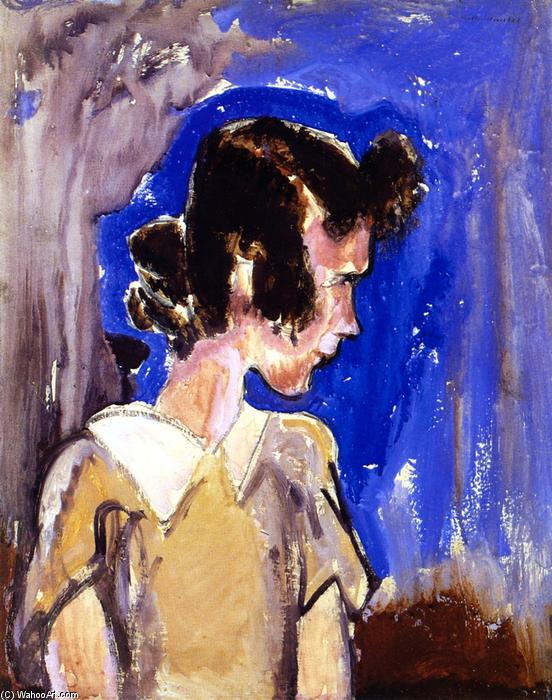 Girl In Blue — Alfred Henry Maurer