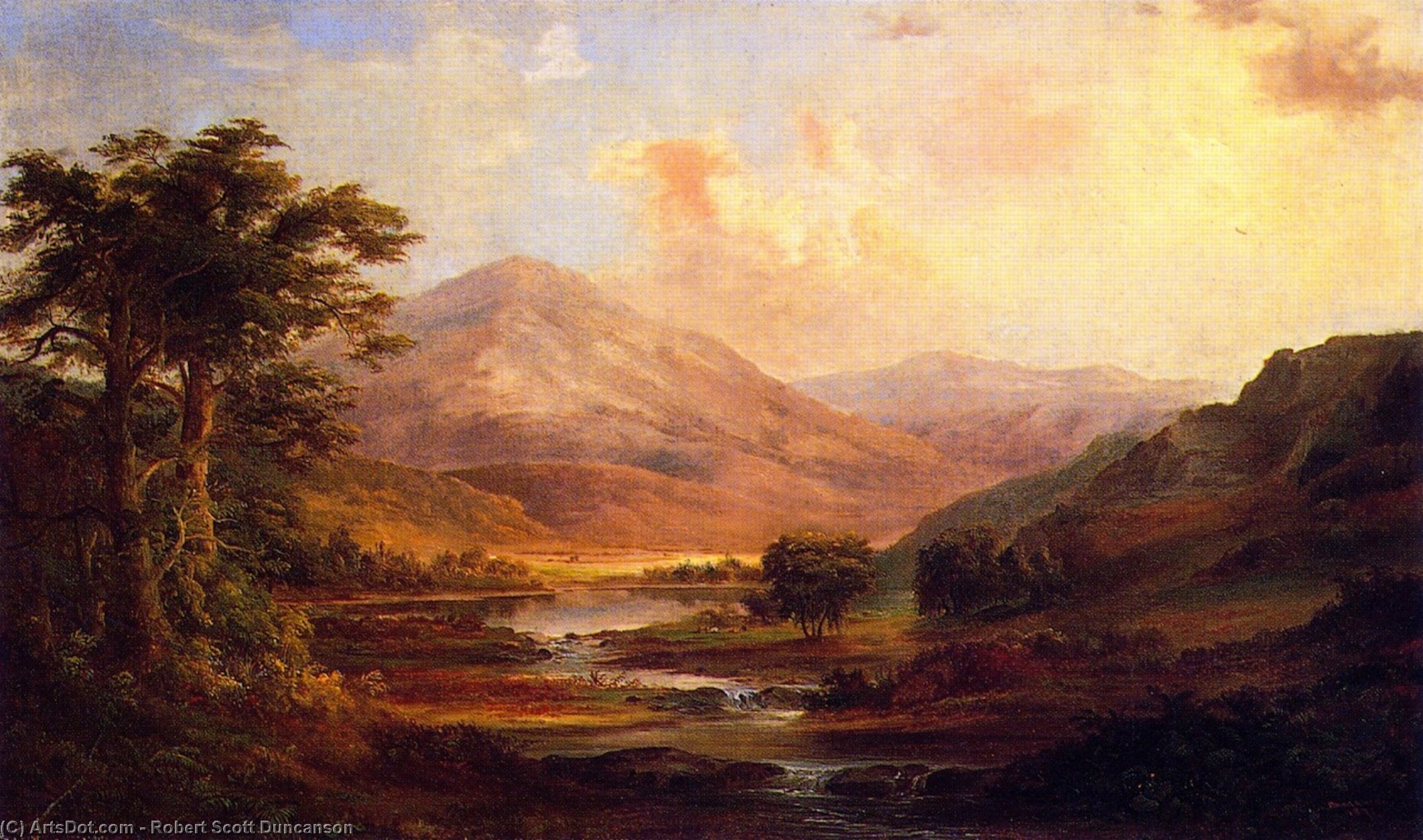 Scotch Landscape — Роберт Сельдон Данкасон