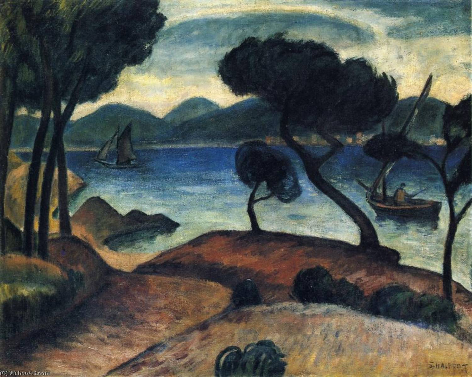 In The Cove — Samuel Halpert