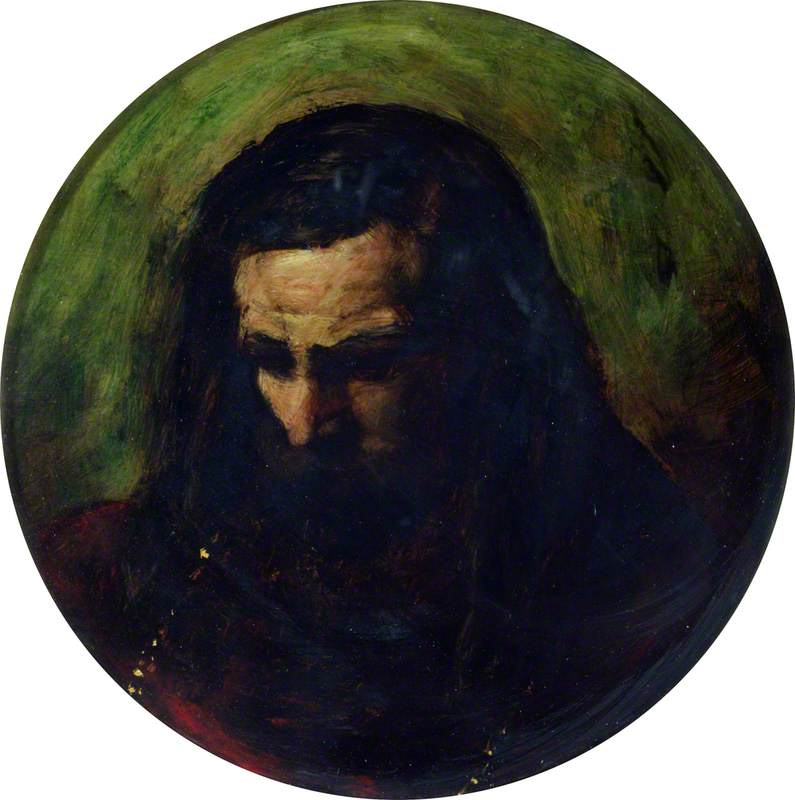 Study Of A Man's Head — ウィリアム・エティ