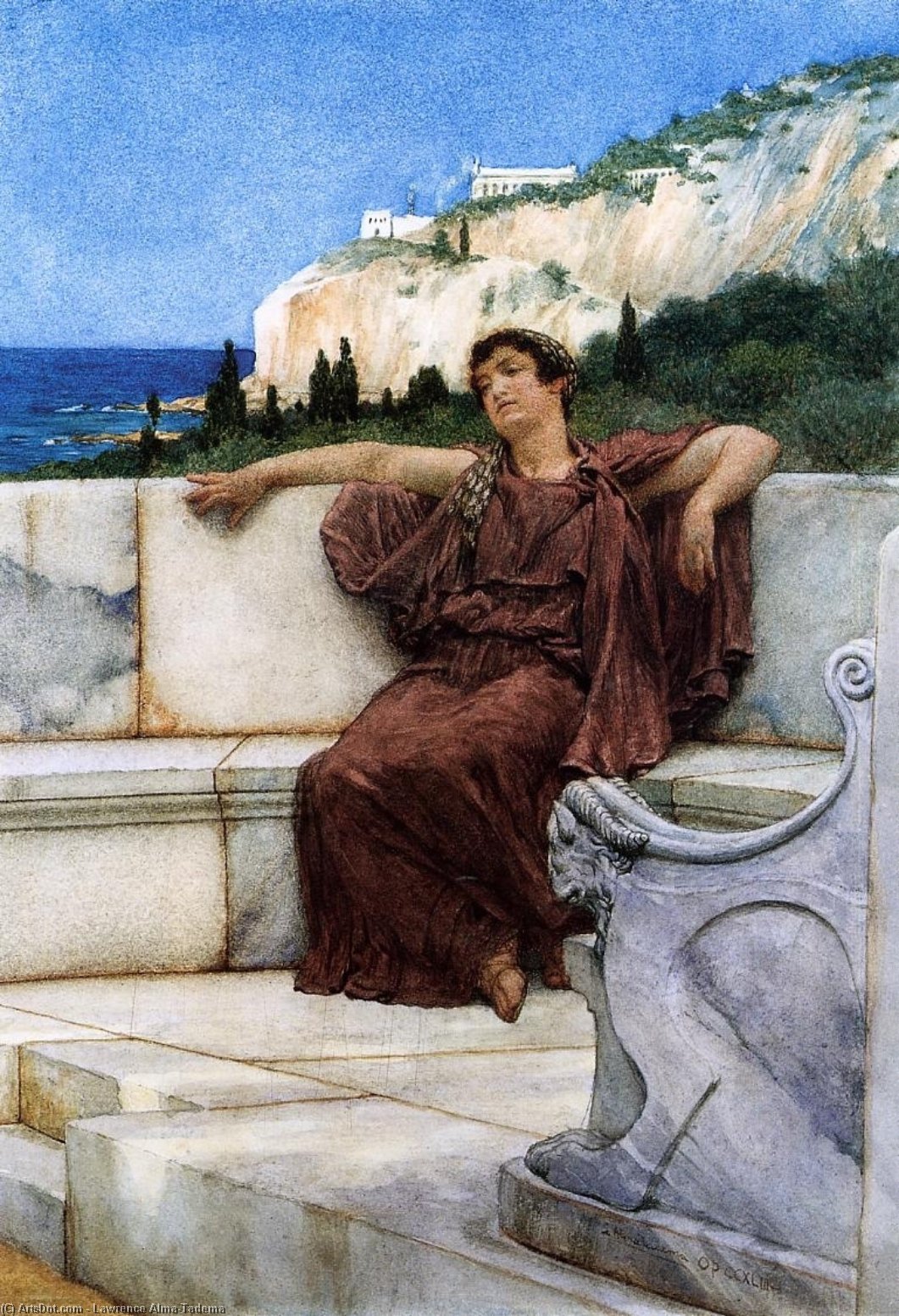 Die Süße Des Nichtstuns — Lourens Alma Tadema