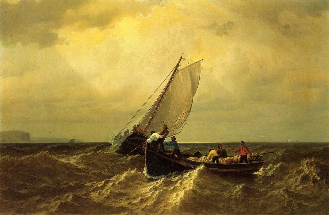Fishing Boats On The Bay Of Fundy — Vilijam Bredford