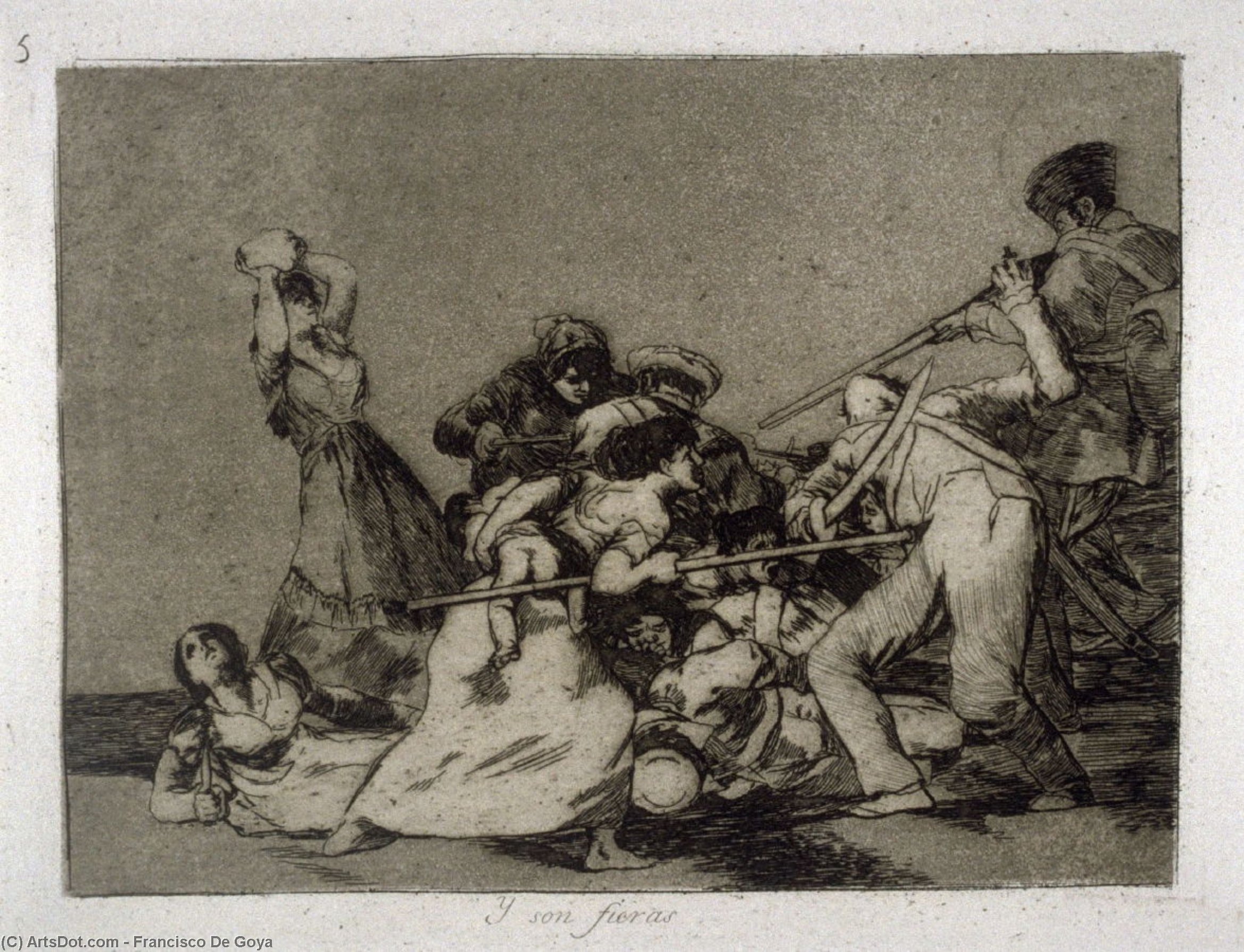 Esto Es Malo — Francisco José De Goya Y Lucientes