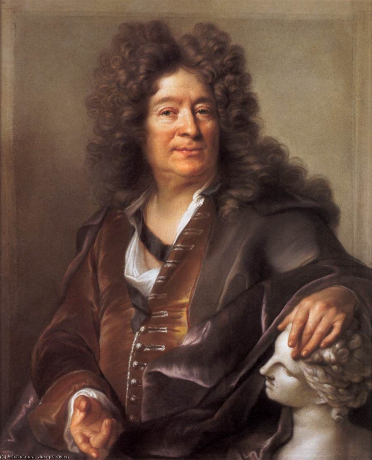 The Sculptor François Girardon — Joseph Vivien