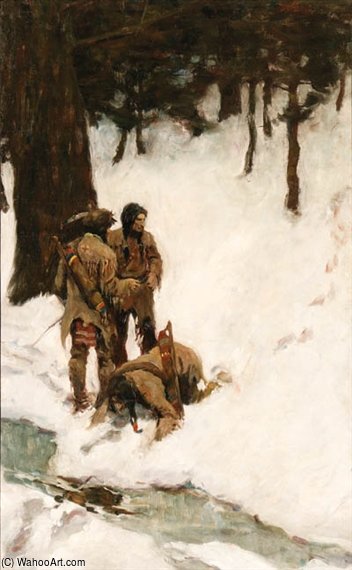 Three Indians In Main — Н.к. Уийт