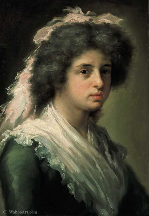 Portrait Of Feliciana Bayeu, Daughter Of The Painter — Francisco Bayeu Y Subias