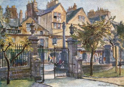 Old Houses In Canongate — John Fulleylove