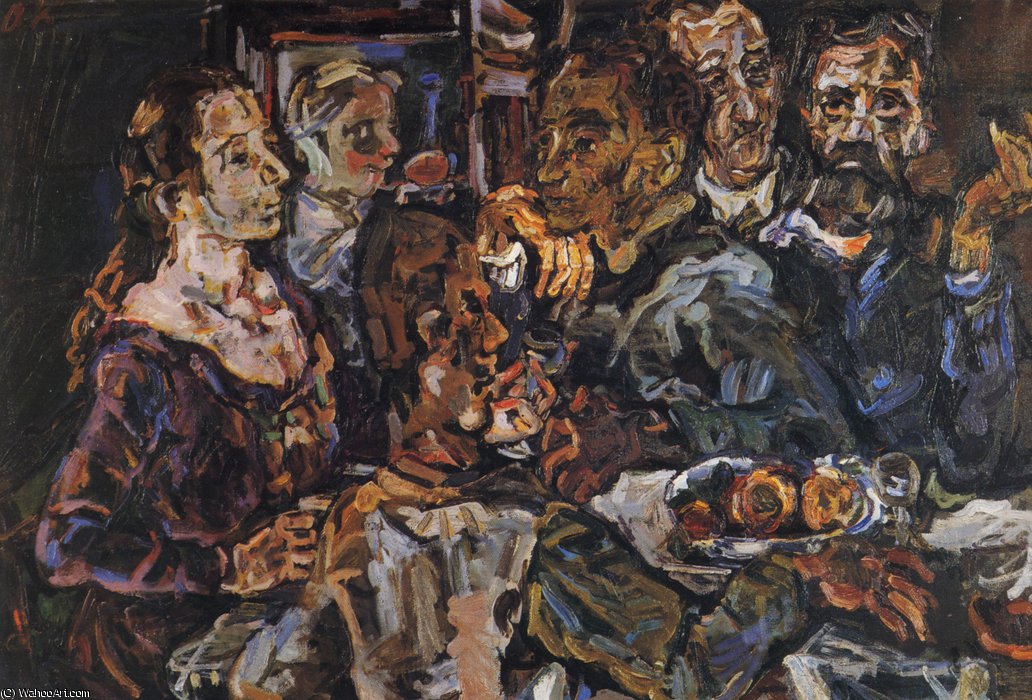 La Puissance De La Musique,power Of The Music, Huile Sur Toile, — Oskar Kokoschka