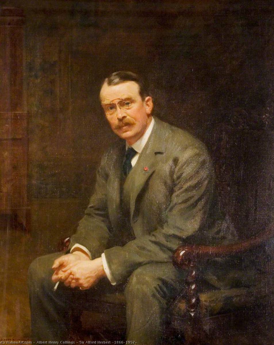Sir Alfred Herbert (1866–1957) — Albert Henry Collings