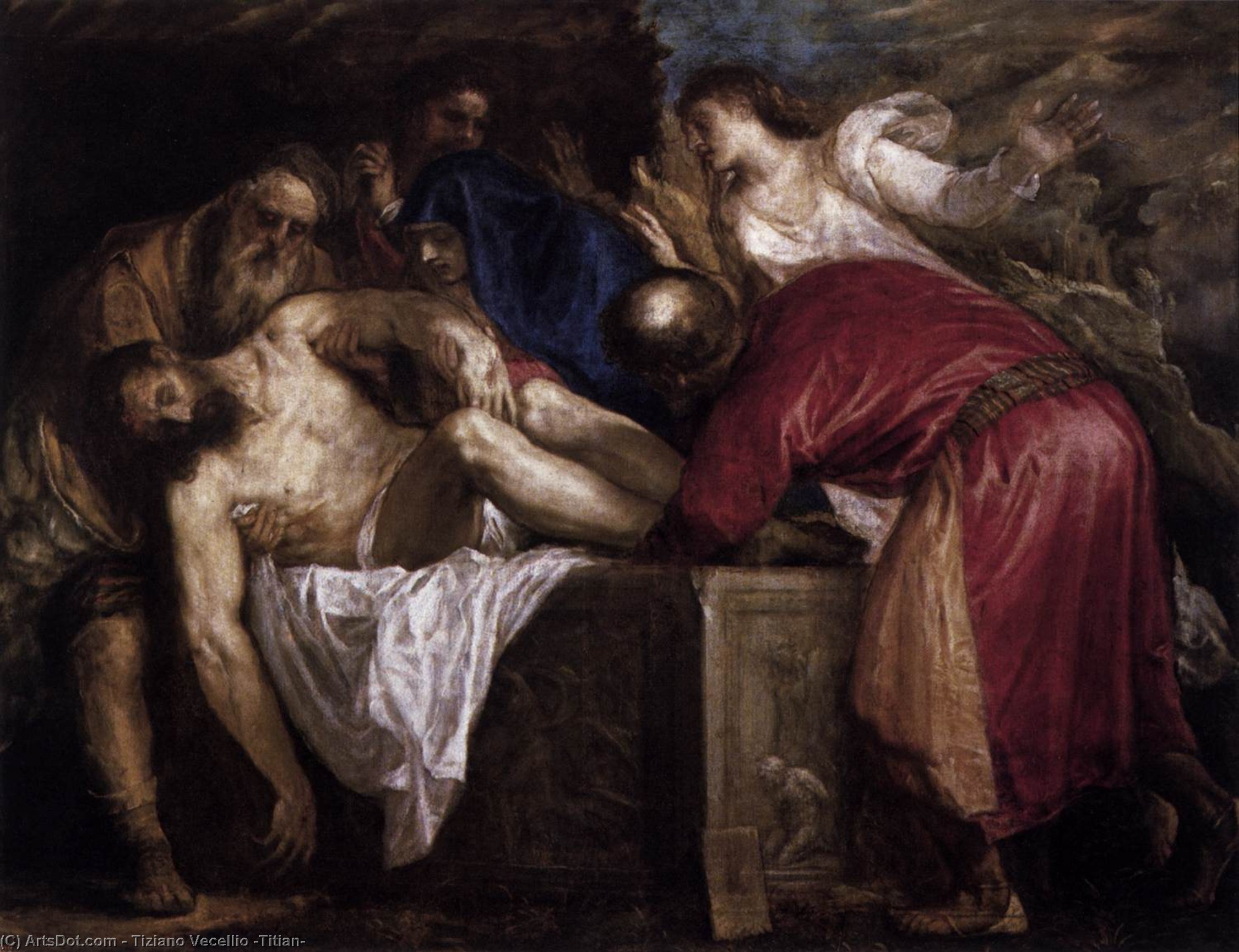 Entombment — Тициан