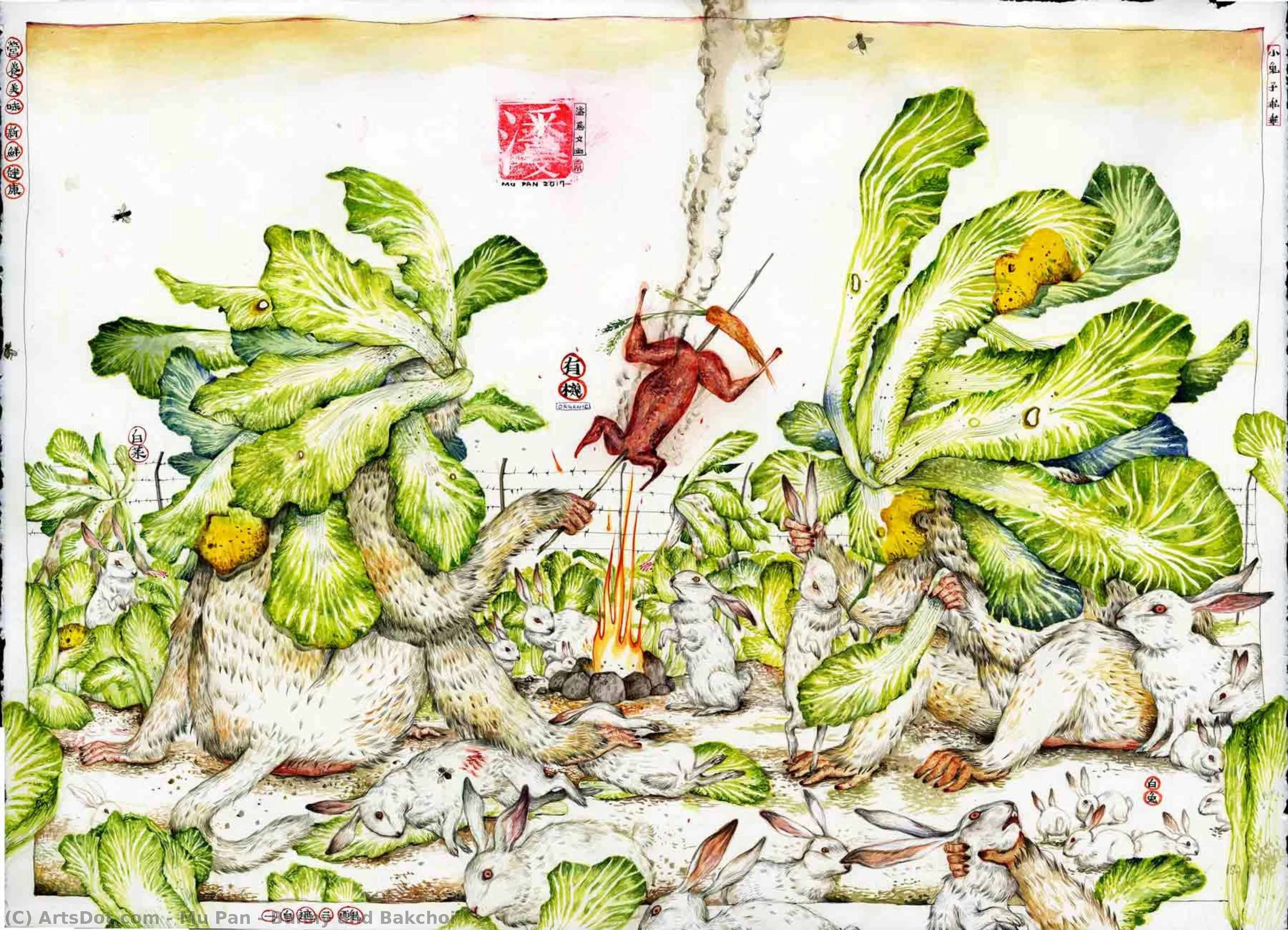 Bunny And Bakchoi — Mu Pan