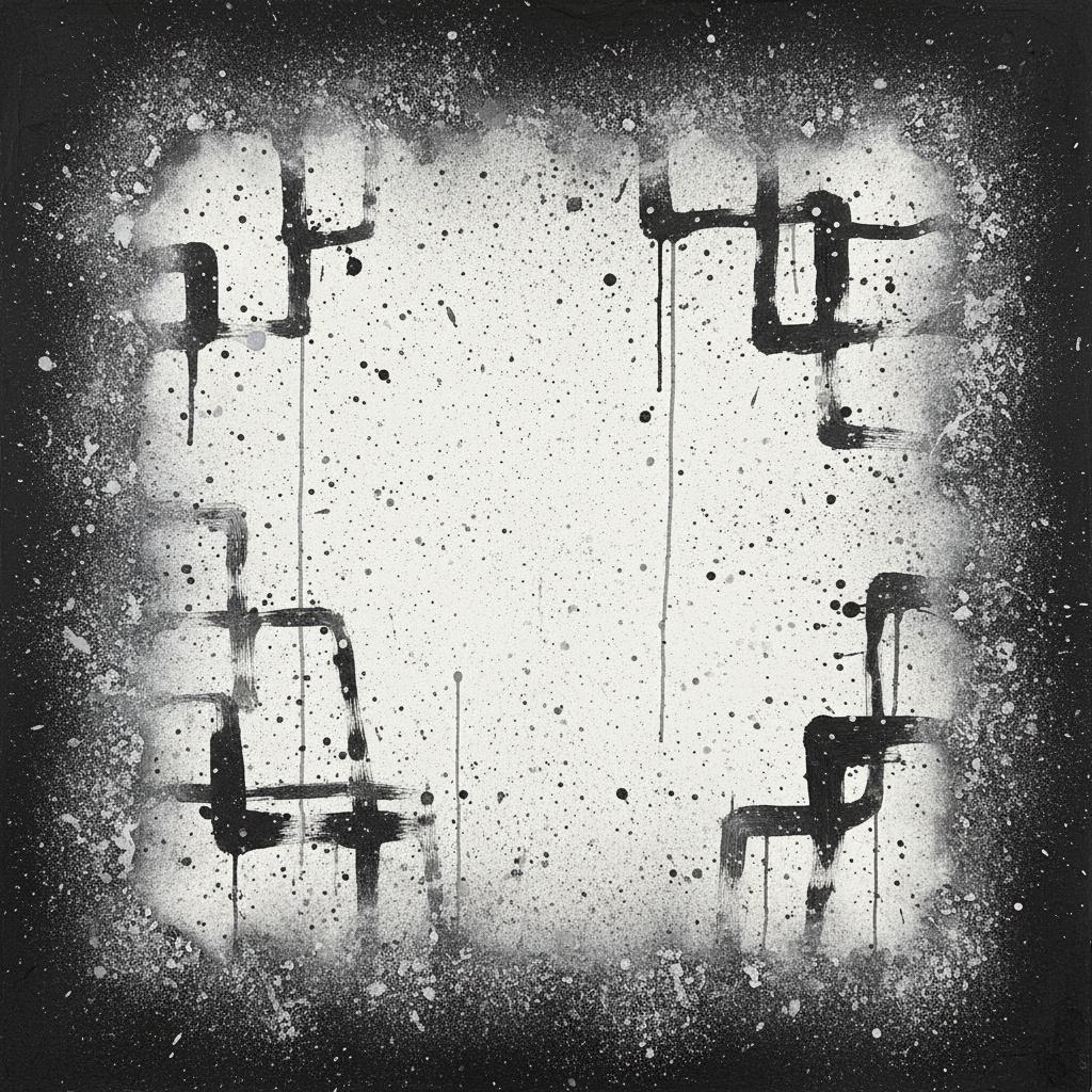 The Silent Weight Of Descending Shadows Within A Luminous Monochromatic Void — Laurent Lefèvre