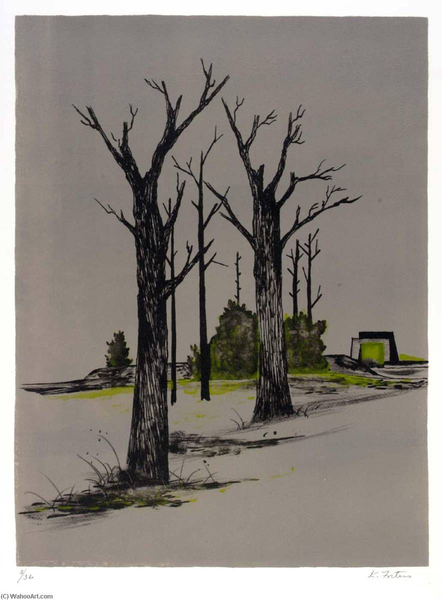 (trees, Portfolio) Barren Trees — Karl Fortess
