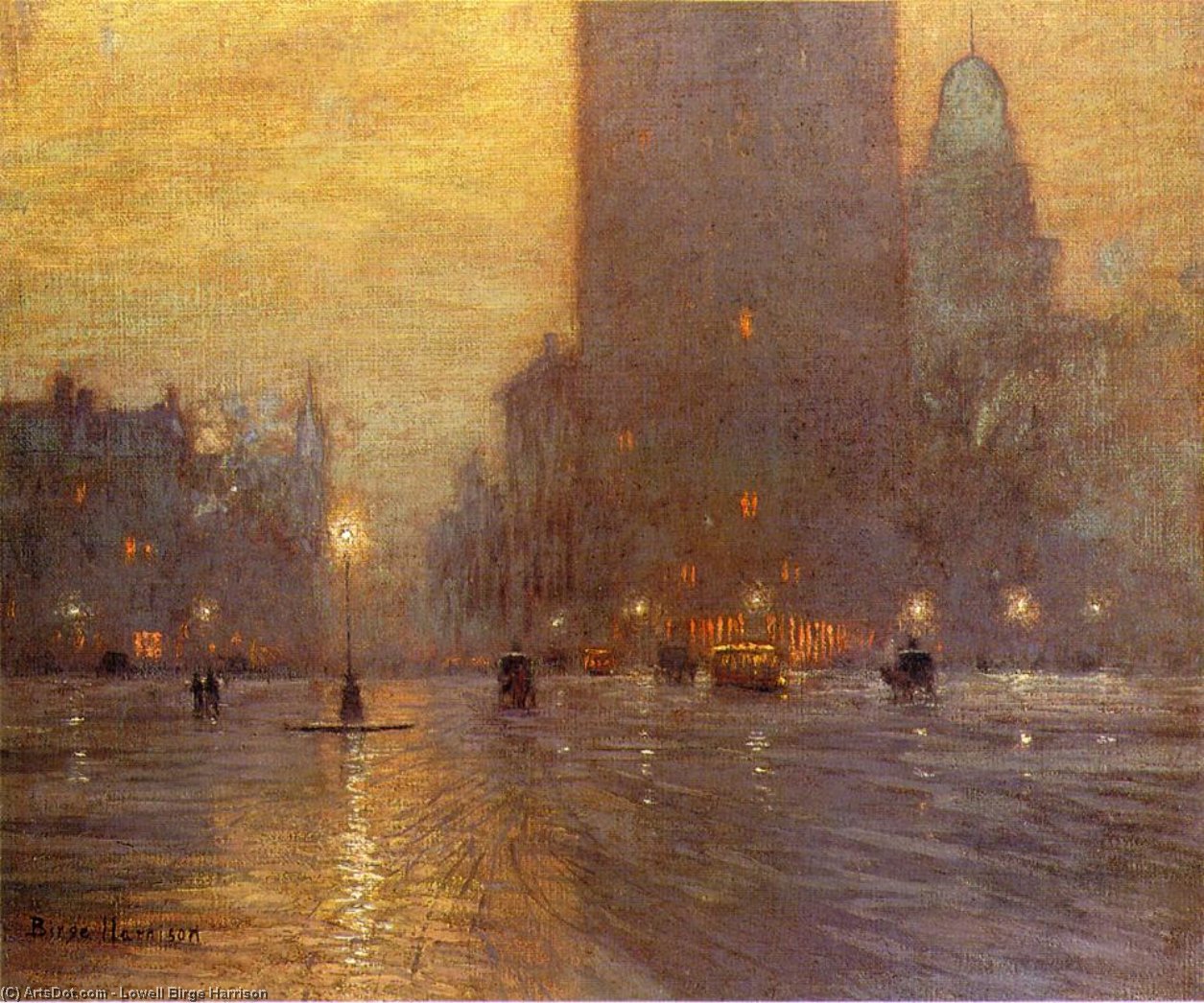Madison Square — Lowell Birge Harrison