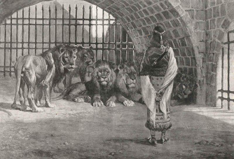 Daniel In The Lion's — Jacques Joseph Tissot