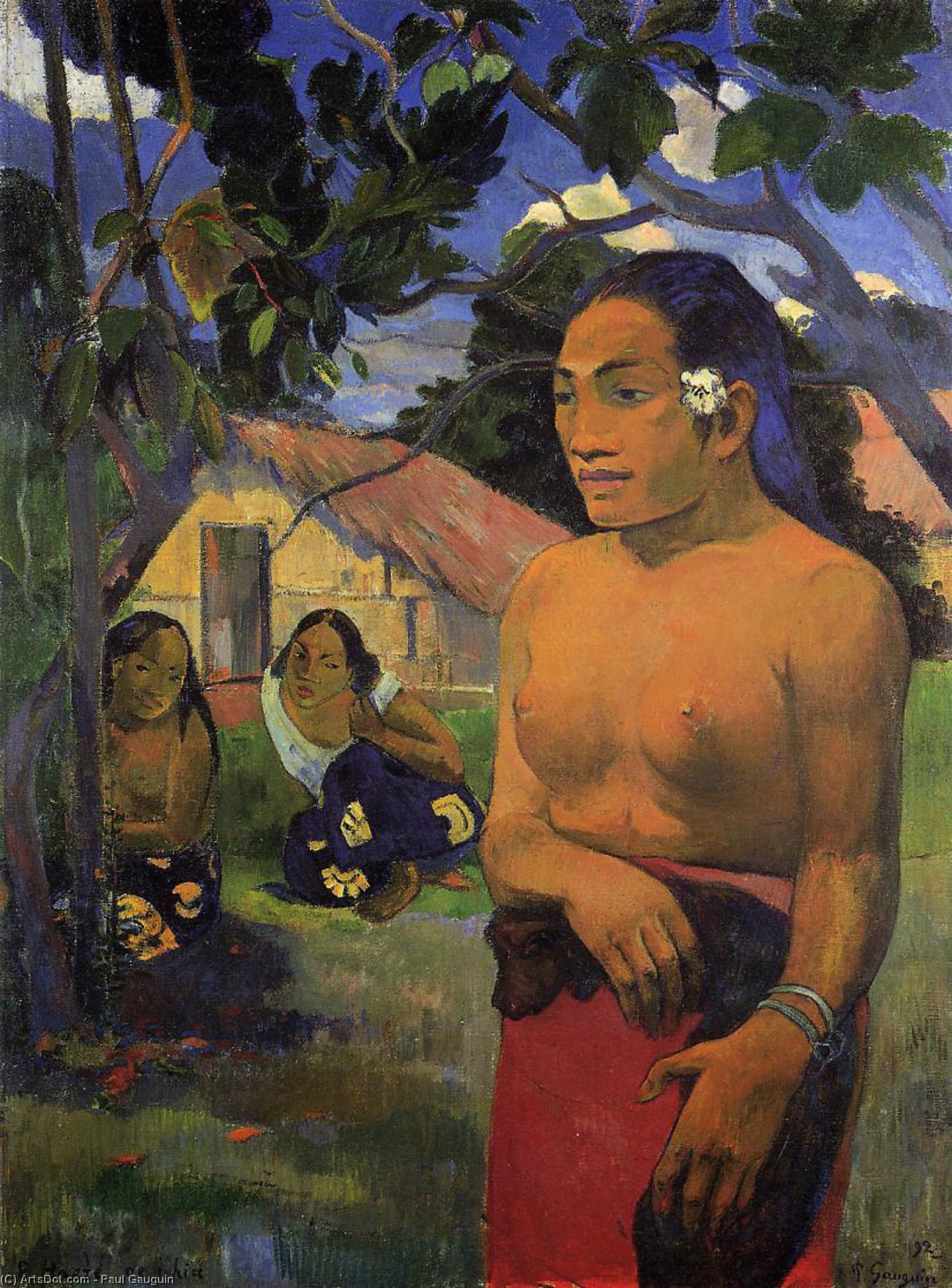 Where Are You Going. — Eugène Henri Paul Gauguin