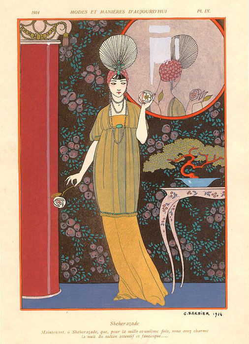 Sheherazade — Жорж Барбье