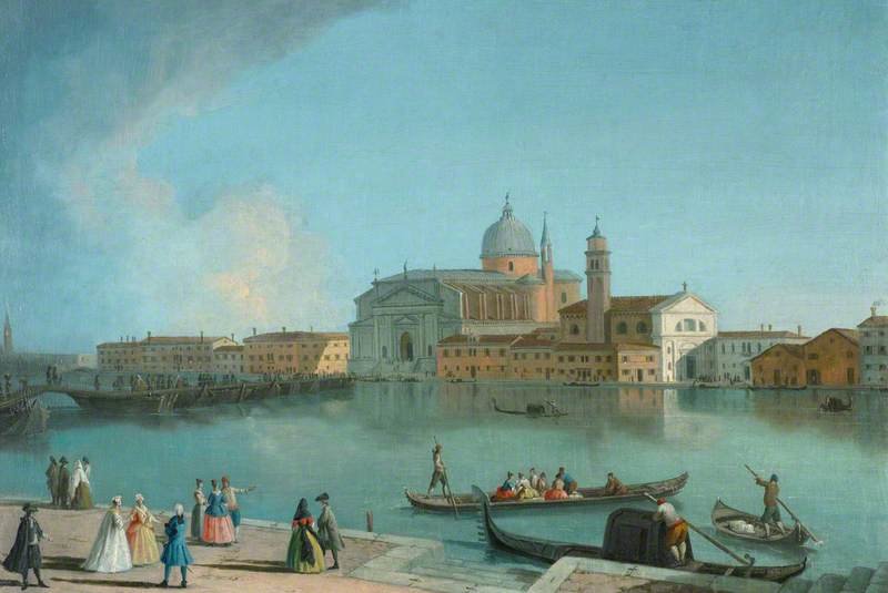 A View Of The Redentore, Venice — Johann Richter