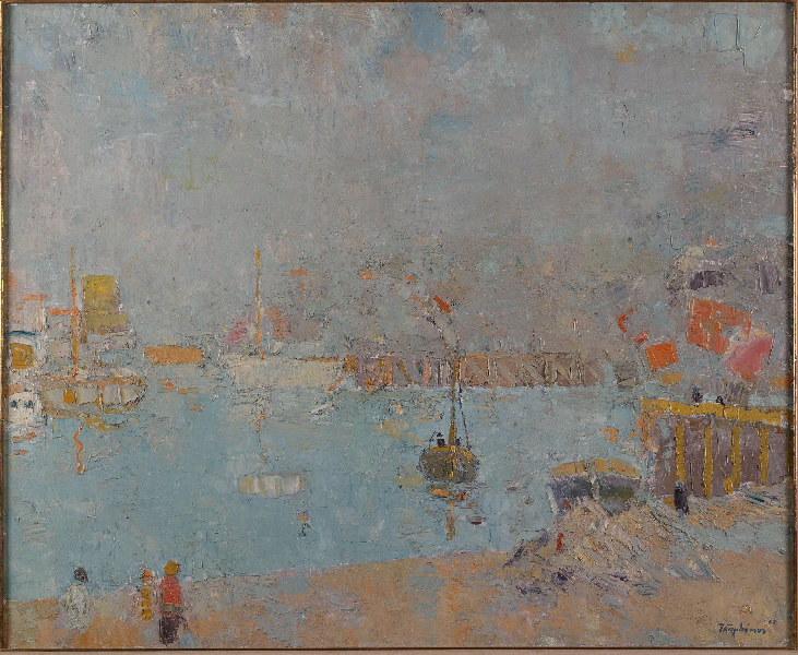 Dieppe Au Matin Le Port De Dieppe — Jacques Truphemus