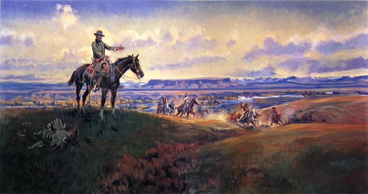 Charles M. Russell And His Friends — Charles Marion Russell