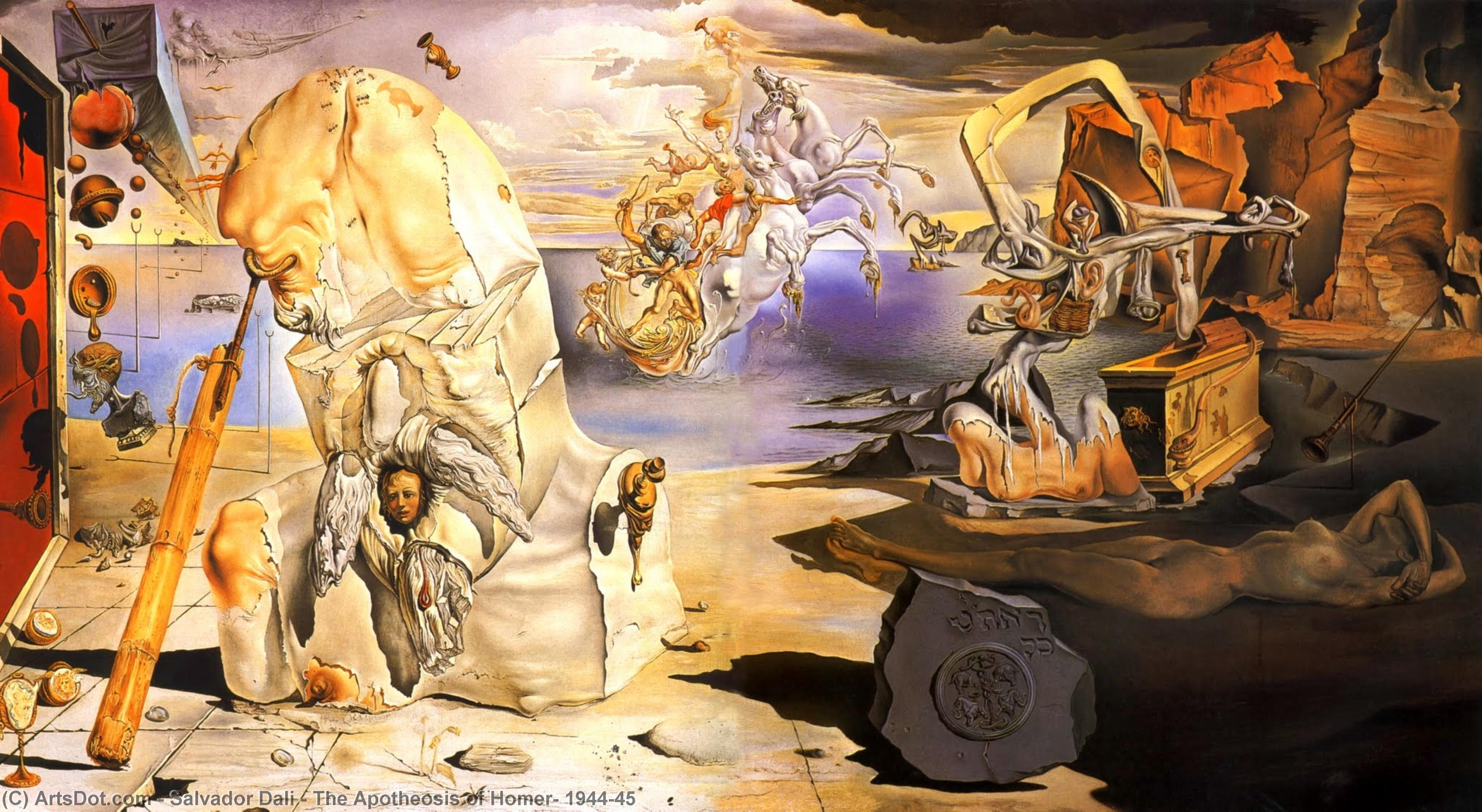 Die Apotheose Des Homers, 1944-45 — Salvador Dalí