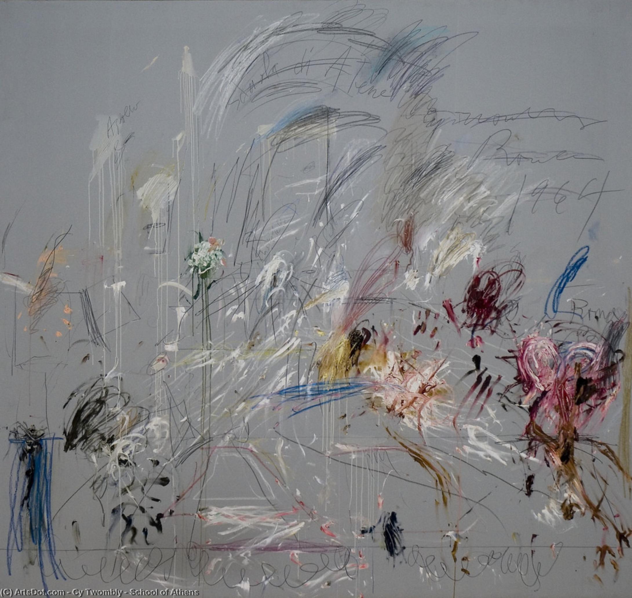 School Of Athens — Cy Twombly